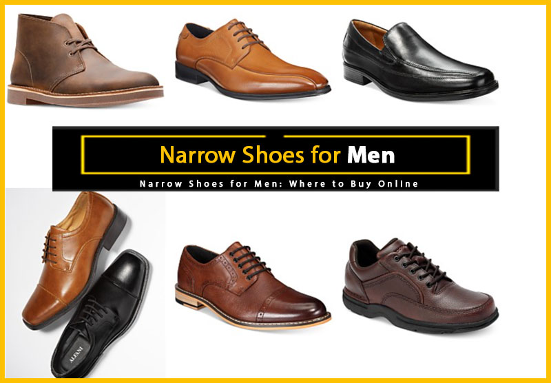 Narrow Shoes for Men: Where to Buy Online