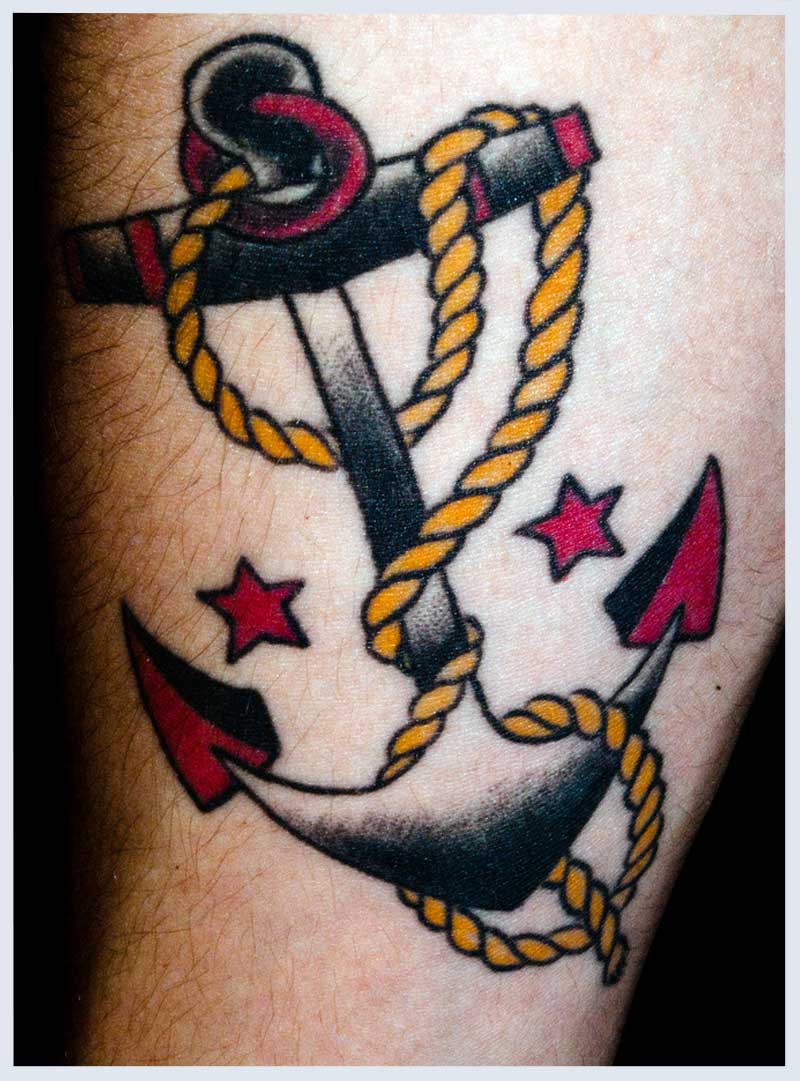 Share more than 73 sailor jerry anchor tattoo - in.eteachers