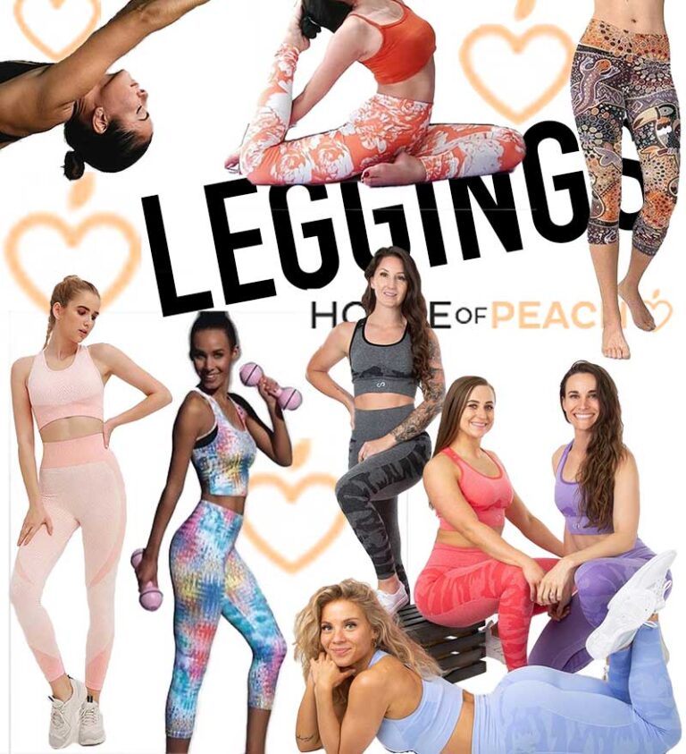 patterned gym leggings