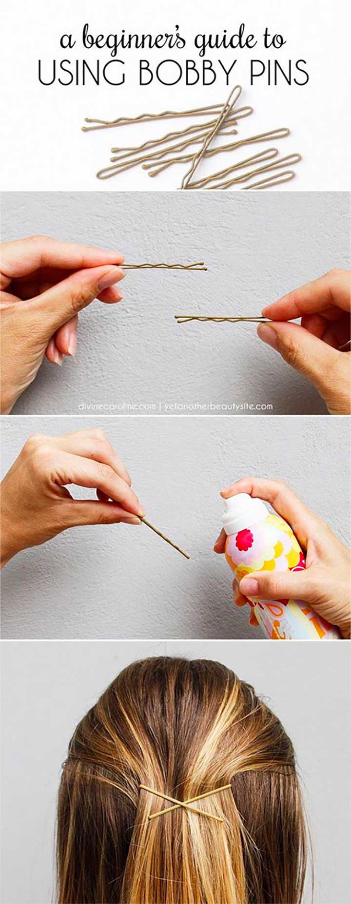 A Beginners Guide To Using Bobby Pins