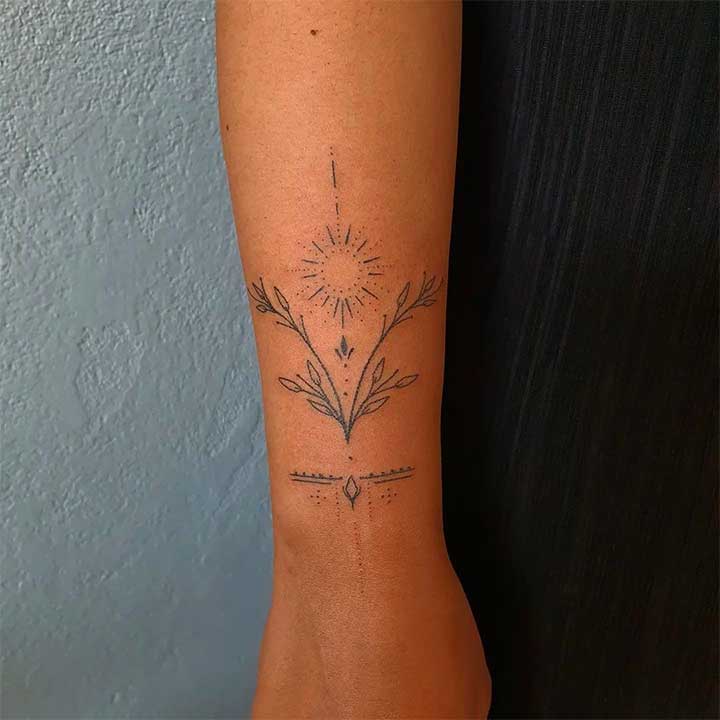 40 Tattoo Ideas with Meaning : Simplicity Tattoo on Arm I Take You |  Wedding Readings | Wedding Ideas | Wedding Dresses | Wedding Theme