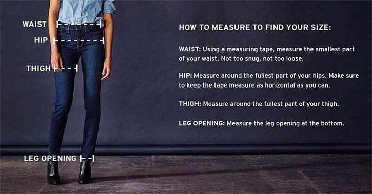 Step-by-step Tutorial on How to Find Your Ideal Jean Size