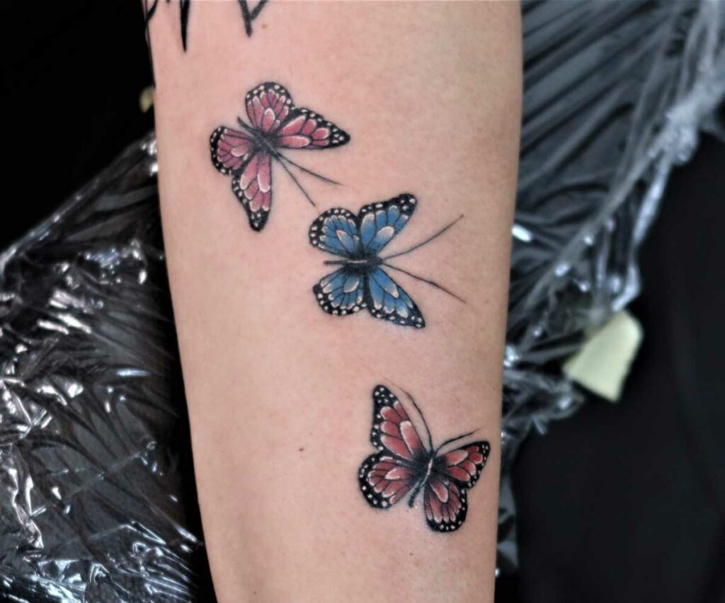 Butterfly Trails Tattoos