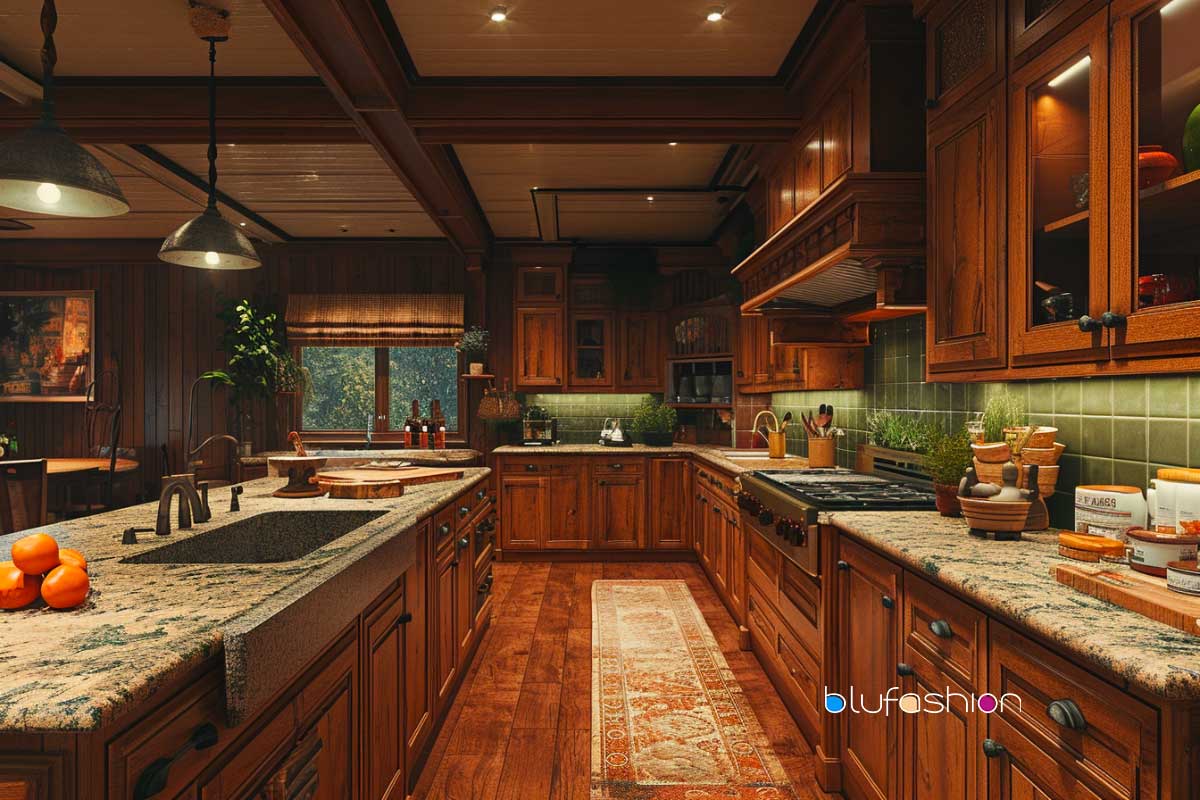 The Natural Beauty Of Kitchens With Hickory Cabinets 