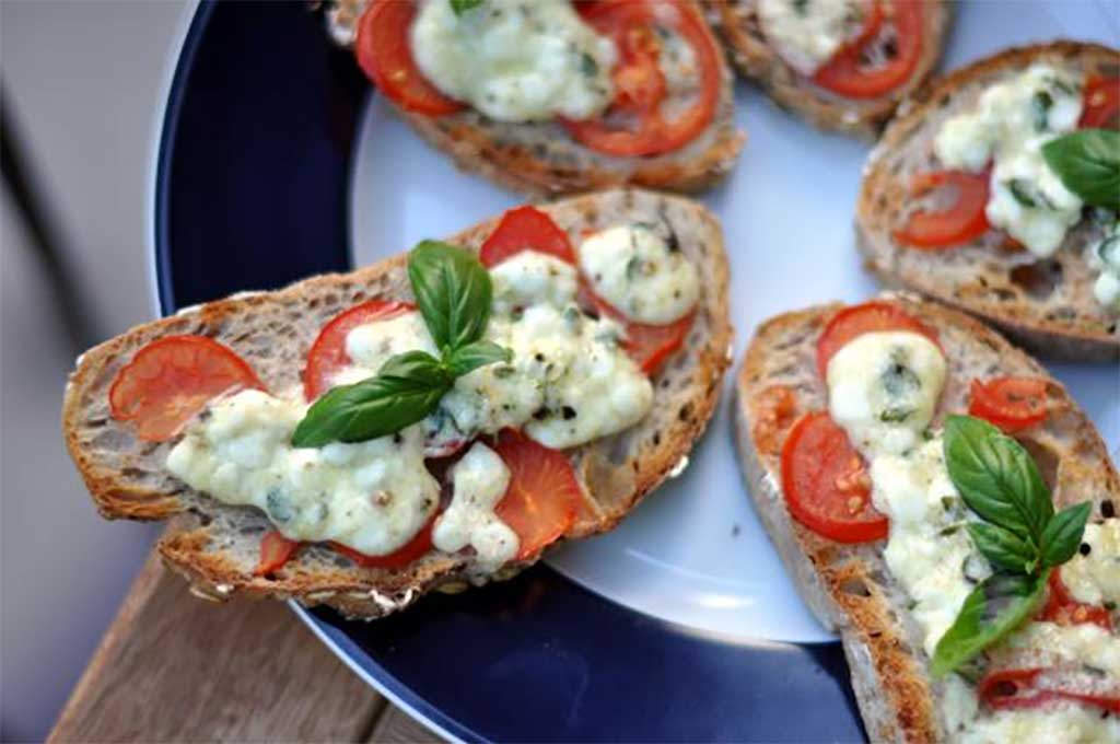 Uses for Stale Bread: Bruschetta