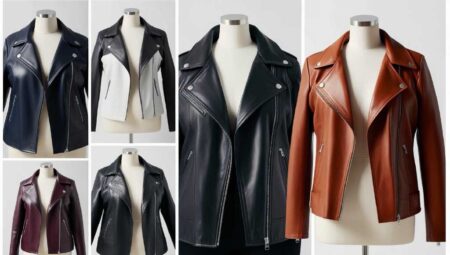 Plus Size Leather Jackets