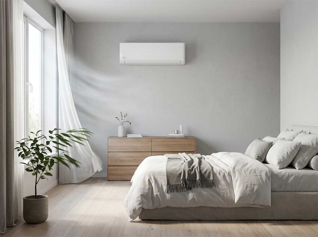 What to Know Before Installing a Mini-Split in a Bedroom