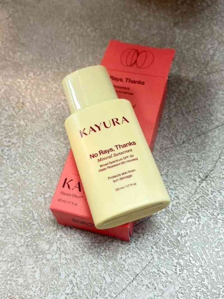 Kayura Mineral Sunscreen